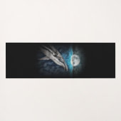 walvis in maanlicht yogamat (Achterkant (horizontaal))