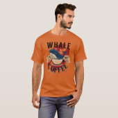Walvis In Mijn Koffievriend T-shirt (Voorkant volledig)