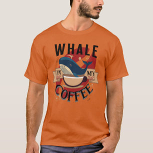 Walvis In Mijn Koffievriend T-shirt