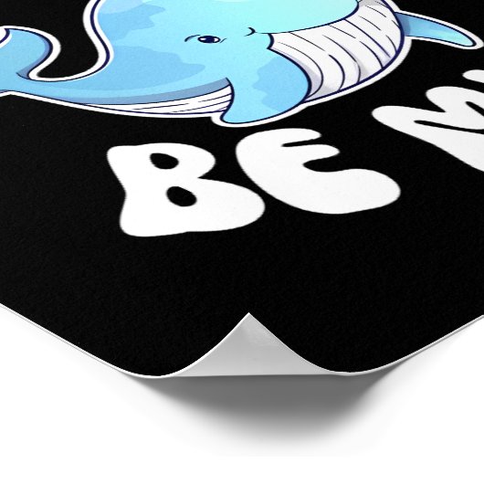 Walvis Je bent mijn Poster (Hoek)