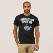 Walvis, je ziet me t-shirt (Voorkant volledig)