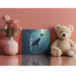 Walvis, jij bent mijn valentijn feestdagenkaart