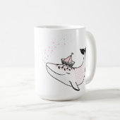 Walvis jij bent mijn Valentijn Koffiemok (Voorkant rechts)