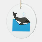walvis keramisch ornament (Links)