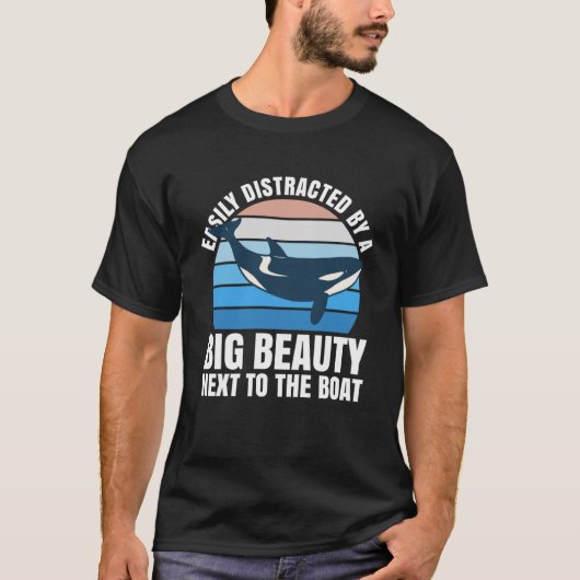 Walvis kijken en orka kijken oceaan Zee walvis C T-shirt (Voorkant)