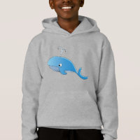 walvis - Kinderen Pullover Hoodie
