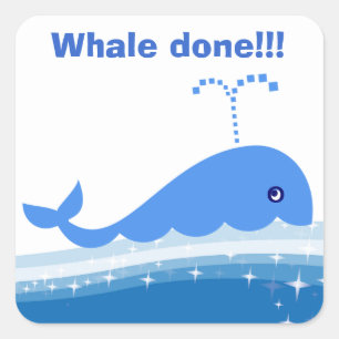 "Walvis klaar!" Stickers voor studenten stimuleren