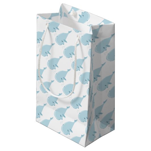 walvis klein cadeauzakje (Voorkant Gekanteld)