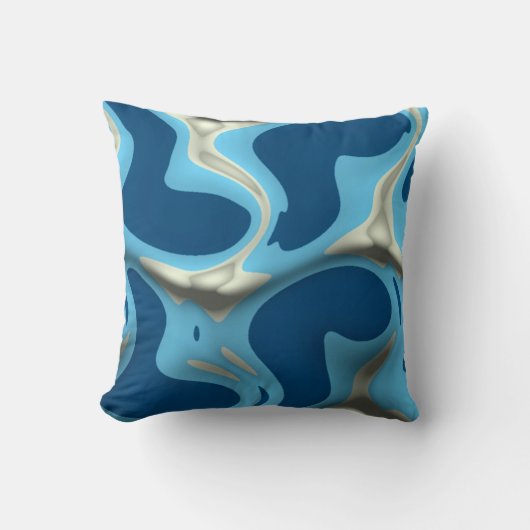 Walvis kleuren kussen (Voorkant)