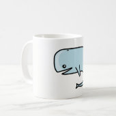 walvis koffiemok (Voorkant links)