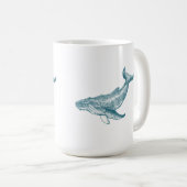walvis koffiemok (Voorkant rechts)