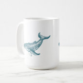 walvis koffiemok (Voorkant links)
