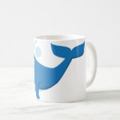 walvis koffiemok (Voorkant rechts)