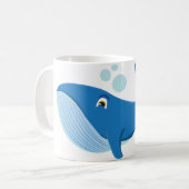walvis koffiemok (Voorkant links)