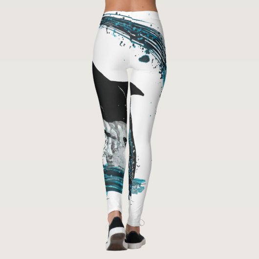 walvis leggings (Achterkant)