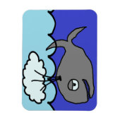 walvis magneet (Verticaal)