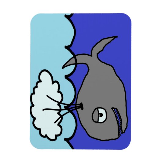 walvis magneet (Verticaal)