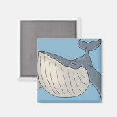 walvis magneet (Voorkant / Achterkant)