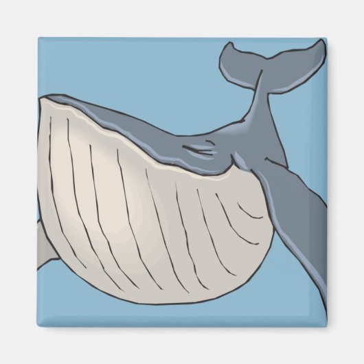 walvis magneet (Voorkant)