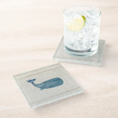 Walvis Marble Stone Onderzetter (Schuin)