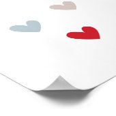 walvis met kleurrijk Poster van de Zuurkamer (Hoek)