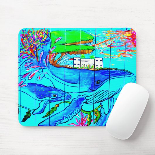 walvis mousepad muismat (Met muis)