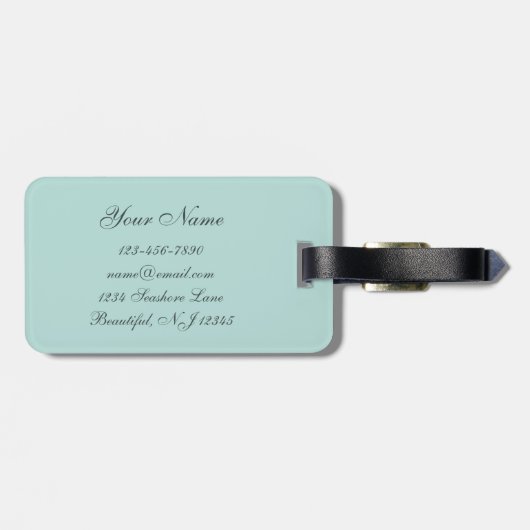  walvis Nantucket MA Inc 1671 Bagagelabel (Achterkant horizontaal)