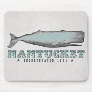  walvis Nantucket MA Inc 1671 Mousepad Muismat