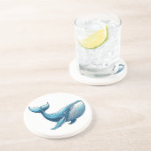 Walvis Nautisch Onderzetter (Zijkant)