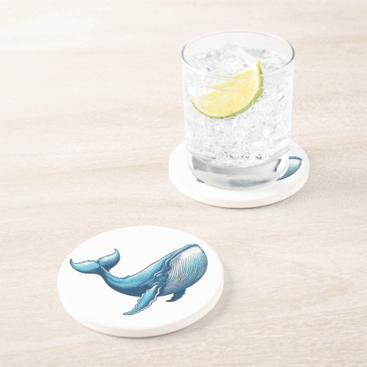 Walvis Nautisch Onderzetter (Zijkant)