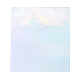 Walvis - Notitieblok van 5,5 x 6 inch