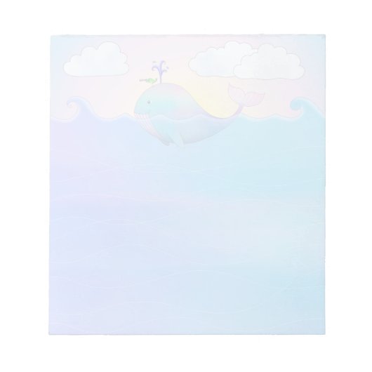 Walvis - Notitieblok van 5,5 x 6 inch (Voorkant)