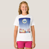 Walvis op de Maan T-shirt (Voorkant volledig)