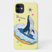walvis op donut-hoesje Case-Mate iPhone case (Achterkant)