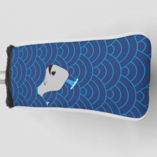walvis op het zee golfheadcover