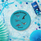 Walvis Papieren Bordje (Feest)