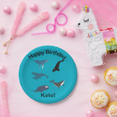 Walvis Papieren Bordje (Feest)