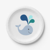 walvis papieren bordje (Voorkant)