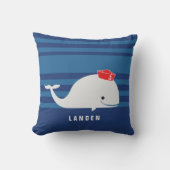 walvis | Personeel piloot Kussen (Voorkant)