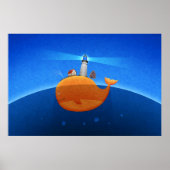 walvis poster (Voorkant)