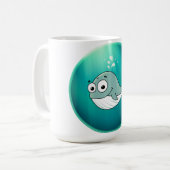 Walvis, Potvis, Onderwater Koffiemok (Voorkant links)