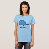 walvis, red de walvissen. t-shirt (Voorkant volledig)