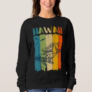 Walvis Retro Hawaï Hawaiaans Bijpassend Beste Vrie Trui