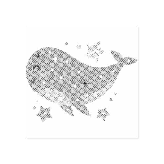 walvis rubberstempel (Afrduk)