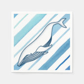 walvis servet (Voorkant)