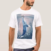 walvis-shirt t-shirt (Voorkant)