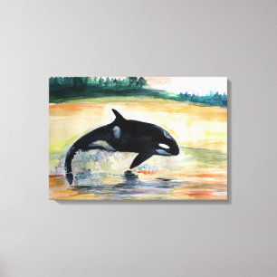 Walvis Single Print wanddecor