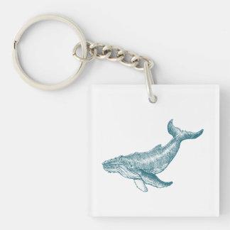 walvis sleutelhanger