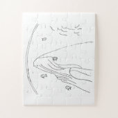 Walvis spotten legpuzzel (Verticaal)