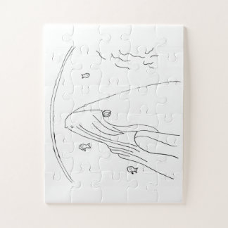 Walvis spotten legpuzzel